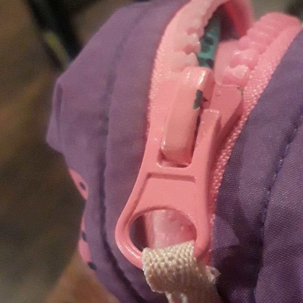 Cat & Jack 18M Purple & colorful heart polkaJacket - Picture 13 of 13